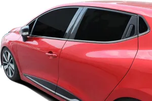 OMSA Renault Clio 4 HB Siyah Krom Cam Alt Çıtası 8 Parça 2012-2019 Arası thumb 3