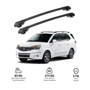Ssangyong Stavic 2013 Ve Sonrası Trx1 Thunder Carrier Kilitli Ara Atkı Siyah