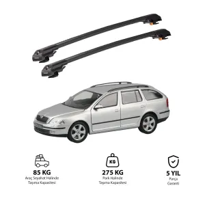 Skoda Octavia 1998-2004 Trx1 Thunder Carrier Kilitli Ara Atkı Siyah
