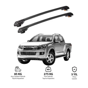 Isuzu D-Max (Rt50) 2012-2015 Trx1 Thunder Carrier Kilitli Ara Atkı Siyah