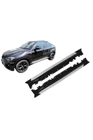 Bmw X6 Uyumlu E71 2008-2015 Yan Basamak Bmw Style