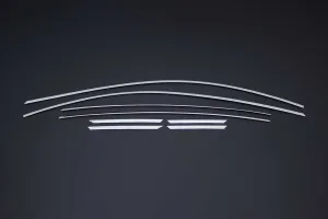 OMSA Opel Astra K Krom HB Üst Cam Çerçevesi 8 Parça 2015-2021 Arası thumb 3