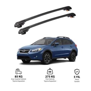 Subaru Xv 2012-2017 Trx1 Thunder Carrier Kilitli Ara Atkı Siyah