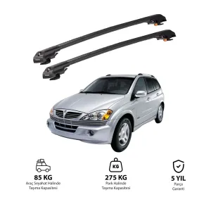 Ssangyong Kyron 2006-2015 Trx1 Thunder Carrier Kilitli Ara Atkı Siyah