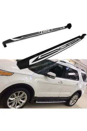 Jeep Compass Uyumlu Yan Basamak 2017- Side Step Square Style
