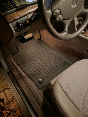Mercedes-Benz E Serisi 2002-2009 Uyumlu SAHLER Araca Özel 4.5D Havuzlu Oto Paspas - W211 - Görsel 3