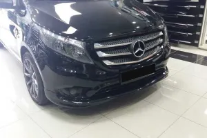 OMSA Mercedes Vito W447 Krom Kapı Eşiği Yazılı 3 Parça 2014 ve Sonrası thumb 4