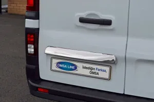 Omsa Opel Vivaro 3 Krom Bagaj Çıtası Çift Kapılı 2014-2019 Arası