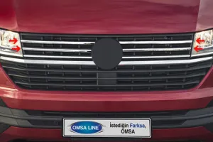 OMSA VW T6.1 Transporter Krom Ön Panjur 4 Parça 2020-2023 Arası thumb 2