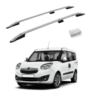 Opel Combo D 2012-2018 / Kısa Şasi Tavan Çıtası Crown Gri