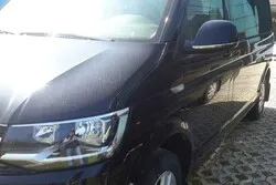 OMSA VW T6 Caravelle Siyah Krom Ön Panjur Comfortline - Highline 2 Parça 2015-2019 Arası thumb 4