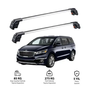 Kia Carnival 2015-2020 Trx2 Thunder Carrier Ara Atkı Gri