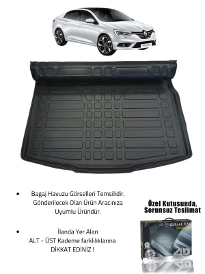 Drs Tuning Sahler T-Roc 2019-2025 Uyumlu 4.5D SAHLER Premium Paspas + Liner Marka 3D ÜST Bagaj Havuzu - Drs Tuning T-Roc - Görsel 2