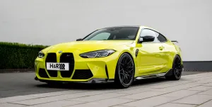 BMW 4 Serisi 2021-Günümüz (G22) M4 G82 Competition Dahil H&R Spor Yay -30 mm - Görsel 3