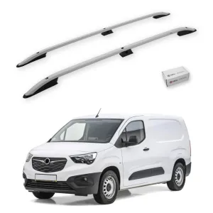 Turtle Opel Combo E 2019-2025 / Kısa Şasi Tavan Çıtası Crown Gri