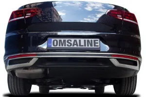 OMSA VW Passat B8 Krom Arka Tampon Çıtası 3 Parça 2015-2019 Arası - Görsel 4