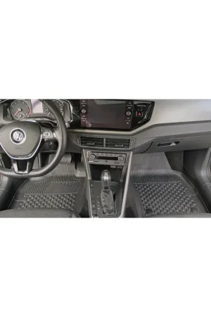 Drs Tuning Sahler Polo 2017-2025 Uyumlu 4.5D Premium Havuzlu Oto Paspas ve Liner Marka 3D ALT Bagaj Havuzu - Görsel 4