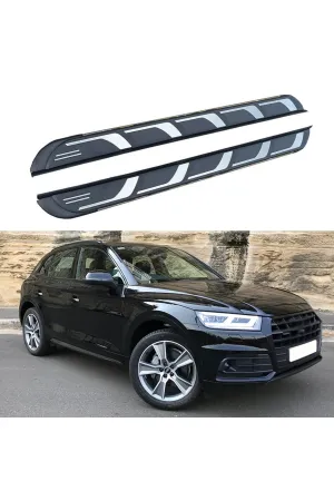Audi Q5 Uyumlu 2018 Sonrası Yan Basamak Square Style - Görsel 2