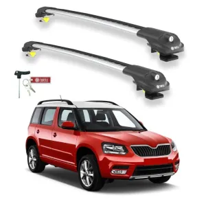 Turtle Skoda Yeti (5L) 2009-2017 Ara Atkı Air1 Gri