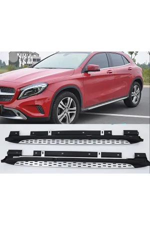 Gla Uyumlu 2015-2019 Yan Basamak Koruma Side Step Bmw Style