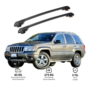 Jeep Grand Cherokee 2004- Sonrası Trx1 Thunder Carrier Kilitli Ara Atkı Siyah