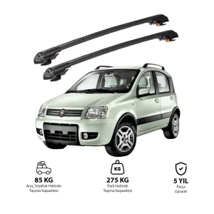 Fiat Panda 169 2003-2011 Trx1 Thunder Carrier Kilitli Ara Atkı Siyah