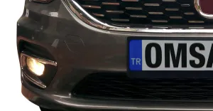 OMSA Fiat Egea Sedan Krom Sis Farı Çerçevesi 2 Parça ABS 2015-2020 Arası thumb 4