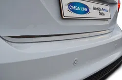 OMSA Ford Focus 3 Sedan Krom Üst Cam Çerçevesi 8 Parça 2010-2018 Arası thumb 4