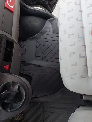 Volkswagen Transporter T5 2003-2015 Premium Havuzlu Oto Paspas - Görsel 4