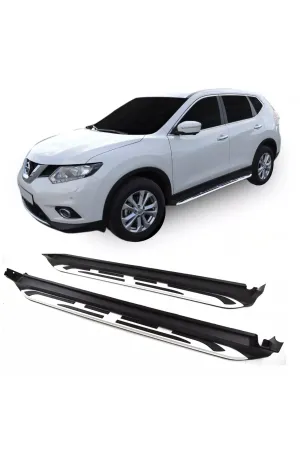 Nissan X-Trail 2014-2021 Model Arası Yan Basamak SQUARE STYLE V2 - Görsel 2