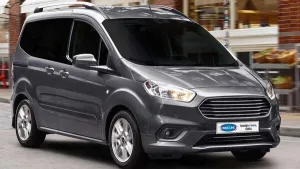 OMSA Ford Courier Krom Ön Panjur 5 Parça 2018-2023 Arası thumb 4