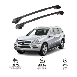 Mercedes-Benz Gl-Class 2006-2012 Trx1 Thunder Carrier Kilitli Ara Atkı Siyah