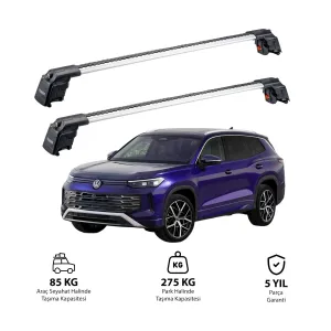 Volkswagen Tayron 2025 Ve Sonrası Trx2 Thunder Carrier Ara Atkı Gri