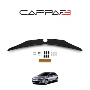 Renault Megane 3 2009-2013 Yıl Aralığı Uyumlu Kaput Rüzgarlığı 4mm - Görsel 2