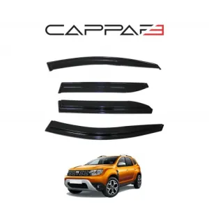 Dacia Duster 2018-2024 Yıl Aralığı Uyumlu Cam Rüzgarlığı 4 Parça