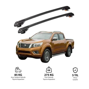 Nissan Navara 2015-2021 Trx1 Thunder Carrier Kilitli Ara Atkı Siyah