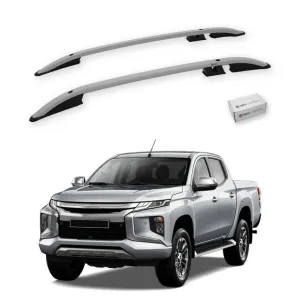 Mitsubishi L200 (Mk5) 2015-2025 Tavan Çıtası Crown Gri