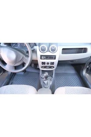 Dacia Logan L52 2013-2020 II Sedan / MCW Sahler Araca Özel 4.5D Havuzlu Oto Paspas - Logan - Görsel 5