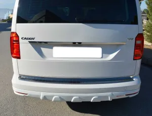 OMSA VW Caddy Minivan Krom Bagaj Alt Çıta 2015-2019 Arası thumb 3