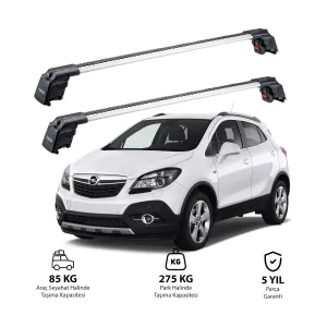 Opel Mokka 2013-Sonrası Trx2 Thunder Carrier Ara Atkı Gri