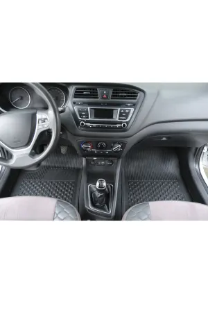 Sahler Hyundai Bayon 2021+ Uyumlu 4.5D Premium Havuzlu Paspas ve Liner Marka 3D Bagaj Havuzu - Görsel 2