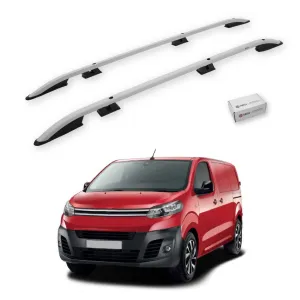 Citroen Jumpy 2017-2025 (K0/K0 Fl) / Kısa Şasi Tavan Çıtası Crown Gri