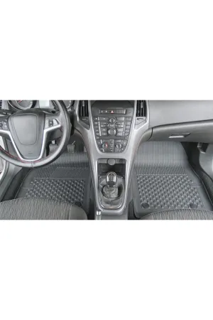 Opel Astra J Sedan 2012-2019 Uyumlu SAHLER Araca Özel 4.5D Havuzlu Oto Paspas - Astra J Sedan / ST - Görsel 5