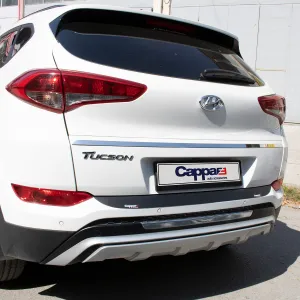 Hyundai Tucson TL 2016-2018 Yıl Arası Arka Tampon Eşiği Mat - Görsel 4