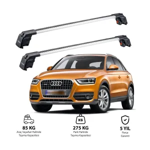 Audi Q3 2012-2018 (8U) Trx2 Thunder Carrier Ara Atkı Gri