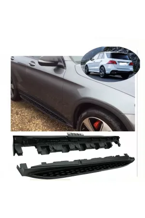 Mrcedes W166 Ml Yan Basamak 2012 - 2017 Model Arası Oem Style Siyah