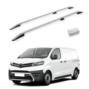 Toyota Proace (Mk2) 2013-2016 / Uzun Şasi Tavan Çıtası Crown Gri