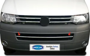 OMSA VW T5 Multivan Krom Ön Tampon Çıtası 2010-2014 Arası thumb 4