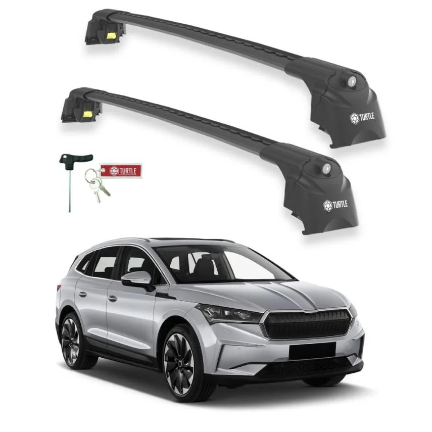 Turtle Skoda Enyaq İv 2020-2025 Ara Atkı Air2 Siyah