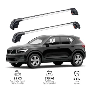 Volvo Xc40 Hi̇bri̇t 2020 Ve Sonrası Trx2 Thunder Carrier Ara Atkı Gri